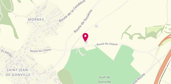Plan de ETS NABAFFA - Travaux publics, 647 Route du Chêne, 01630 Saint-Jean-de-Gonville
